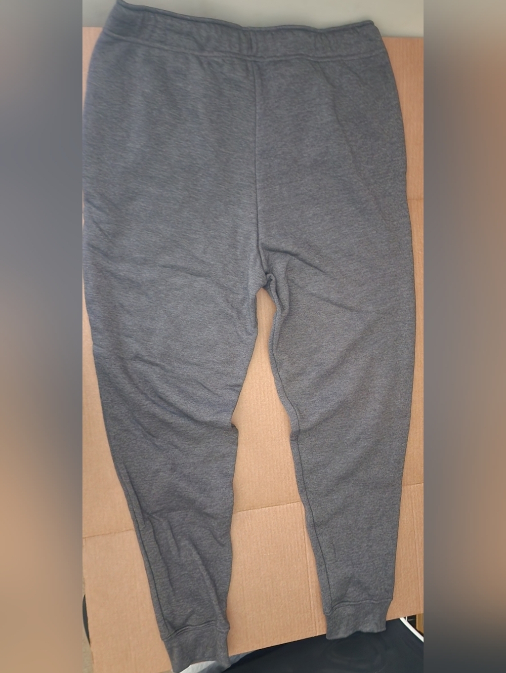 Men's Large Fanatics Charcoal Gray Jogger Sweatpants - Picture 5 of 8